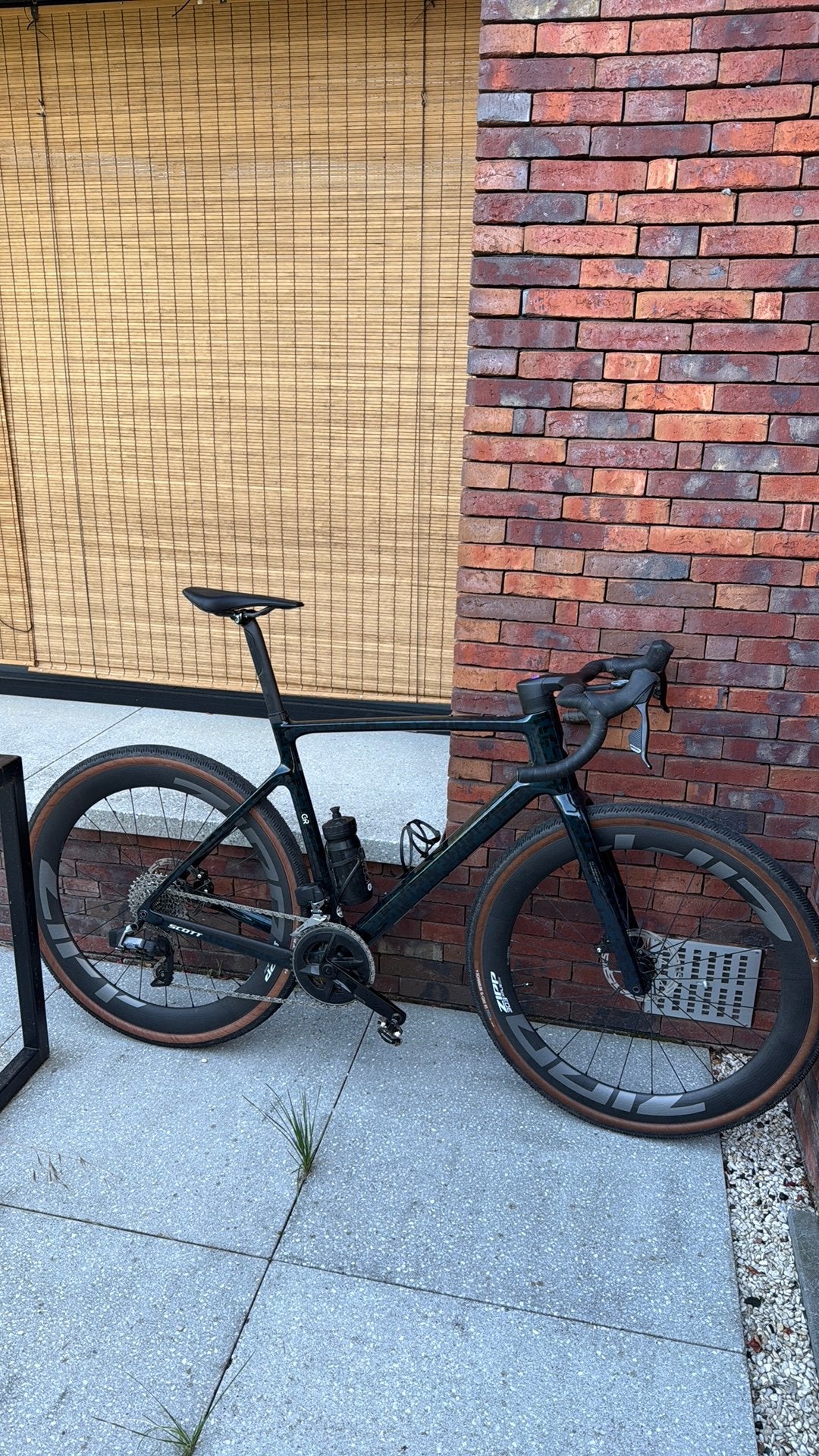 Scott addict gravel 20 large, Fietsen en Brommers, Fietsen | Racefietsen, Ophalen, Zo goed als nieuw, Carbon