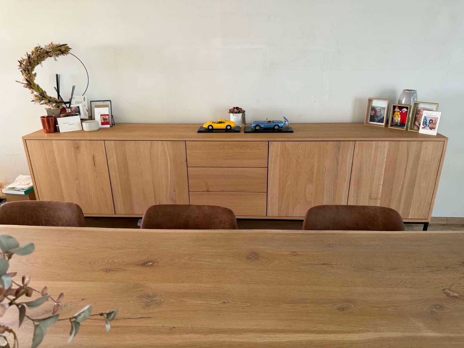 Massieve dressoir, Maison & Meubles, Armoires | Dressoirs, Enlèvement, Comme neuf