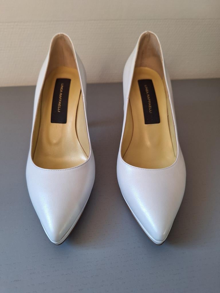 Nieuwe witte pumps, Neuf, Linea raffaelli, Enlèvement ou Envoi, Escarpins