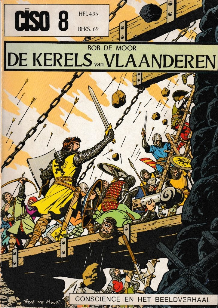 Strip De kerels van Vlaanderen - Bob De Moor., Verzenden