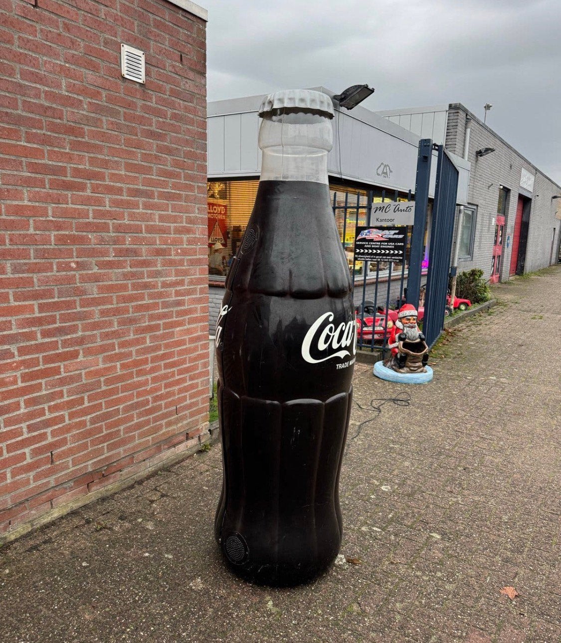 Mega Grote Coa Cola reclame fles, Verzamelen, Ophalen, Reclamebord, Gebruikt, .