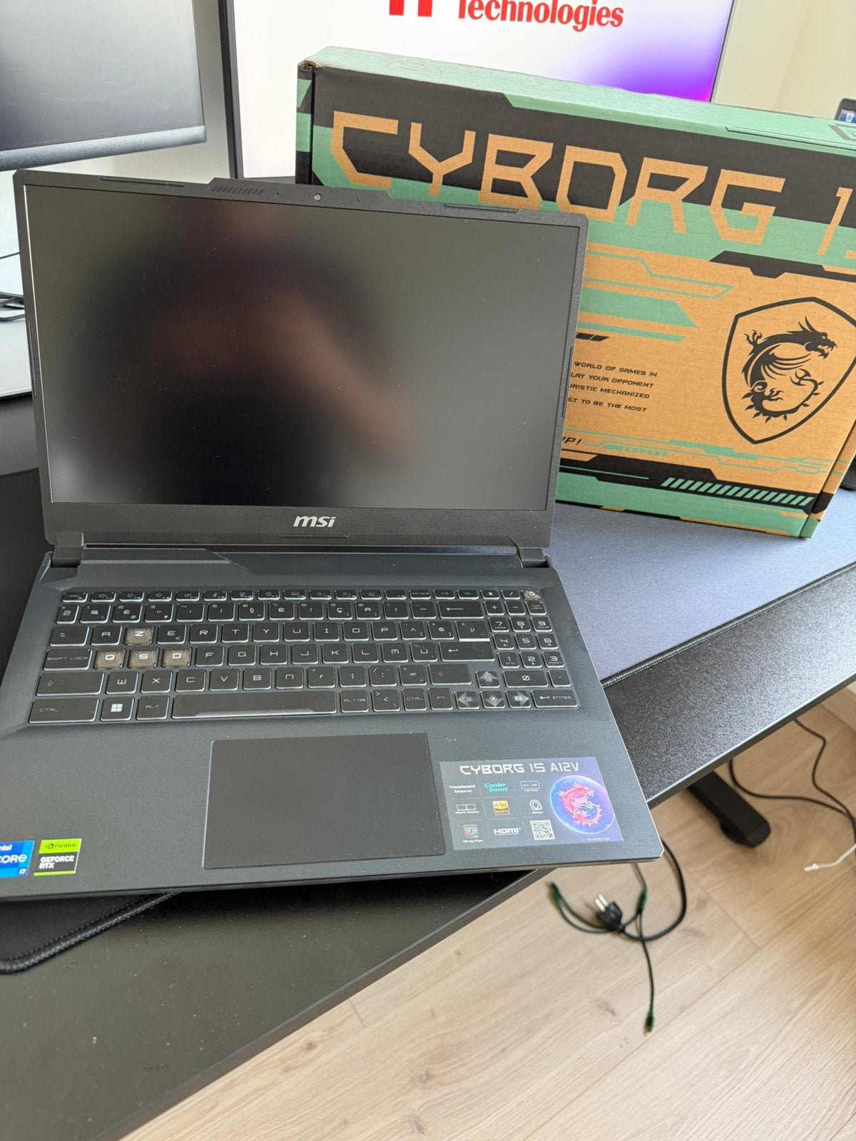 PC portable gamer MSI Cyborg 15, Ophalen, Zo goed als nieuw