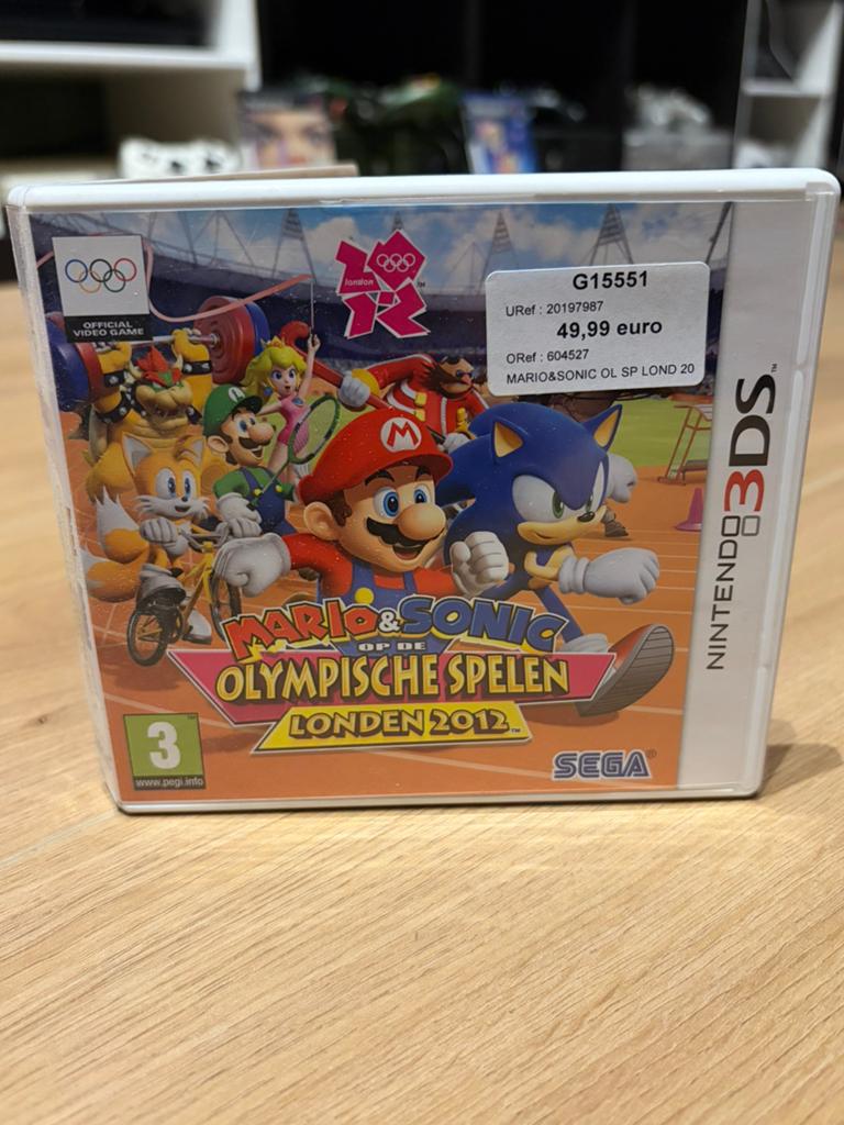 Mario & sonic op de Olympische spelen 2012, Ophalen, Zo goed als nieuw