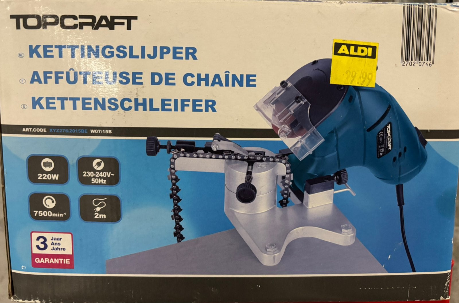 Kettingzaag slijper, Ophalen, Zo goed als nieuw, Kettingzaag