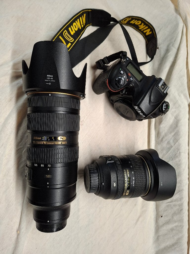 Nikon D750 met lenzen, Ophalen of Verzenden, Gebruikt, Spiegelreflex, Nikon
