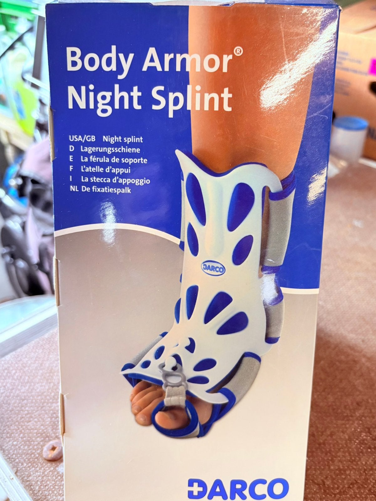Darco Body Armor Night Splint (Nachtspalk) - One Size, Ophalen of Verzenden