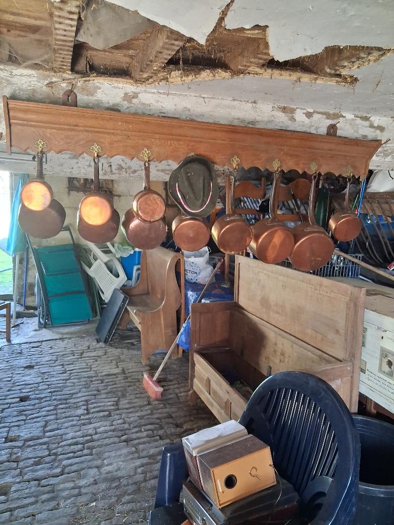 A vendre archelle avec poêlon, Enlèvement, Cuivre