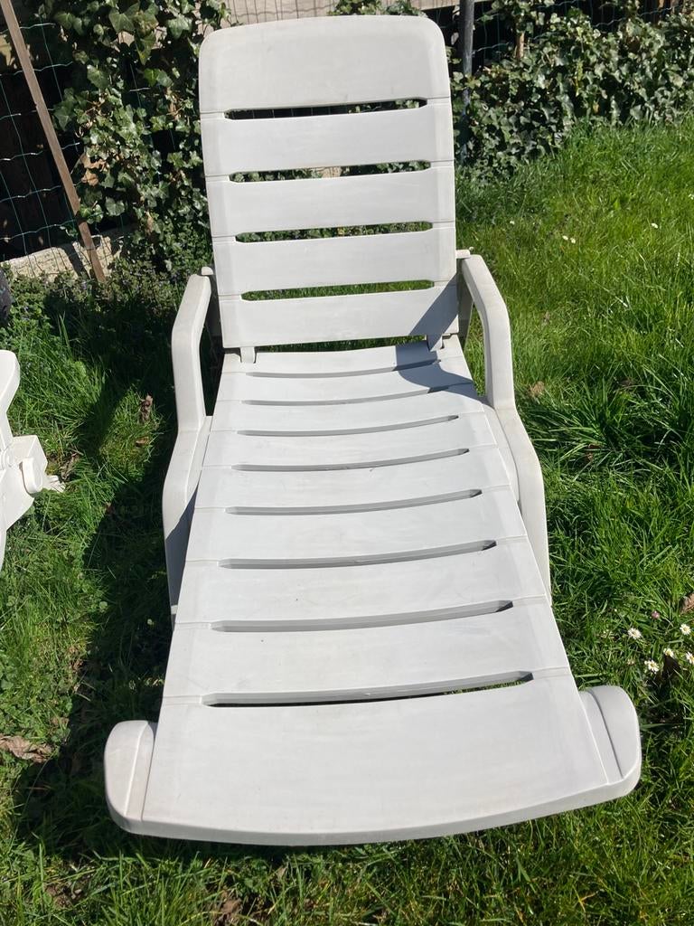 Chaise longue de jardin, Enlèvement, Utilisé