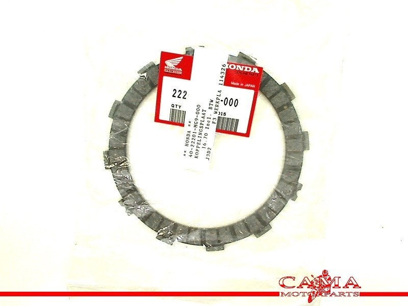 KOPPELINGSPLAAT GL 1200 Goldwing (GL1200) (22201-MG9-000), Motoren, Dhr. S. di Majo, Gebruikt, Info@cama-motorparts.nl, P.J. Troelstraweg 8 8
3144 CX  MAASSLUIS, NL