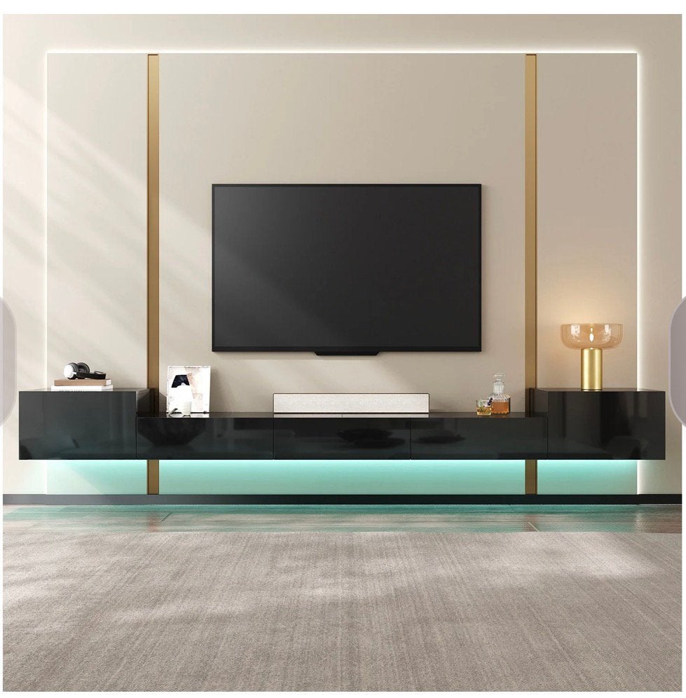Meuble tv suspendu, Maison & Meubles, Enlèvement, Neuf, 200 cm ou plus