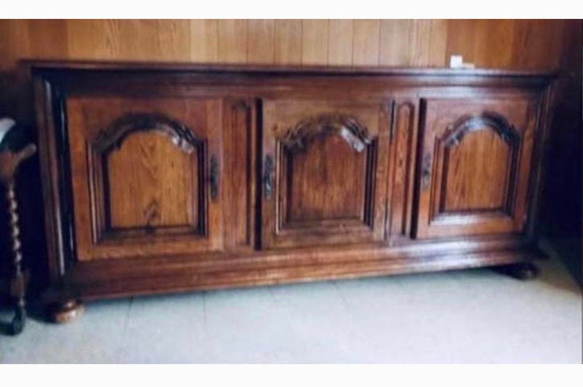 Ancien buffet en bois / dressoir, Enlèvement, Utilisé