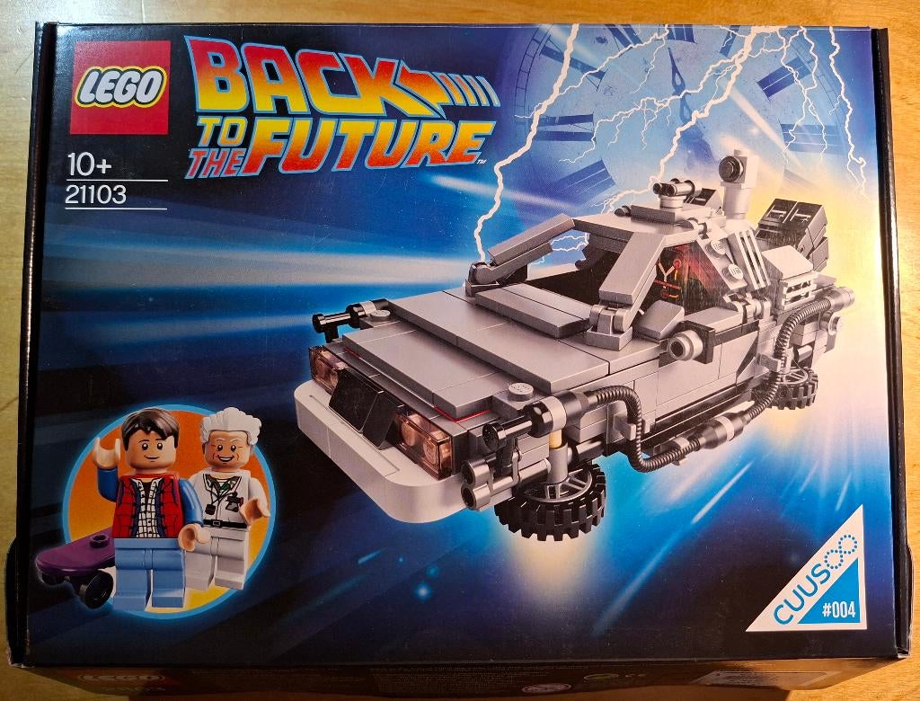 Lego 21103 - Back to the Future Delorean - Cusoo #004, Kinderen en Baby's, Speelgoed | Duplo en Lego, Ophalen, Lego, Compleet
