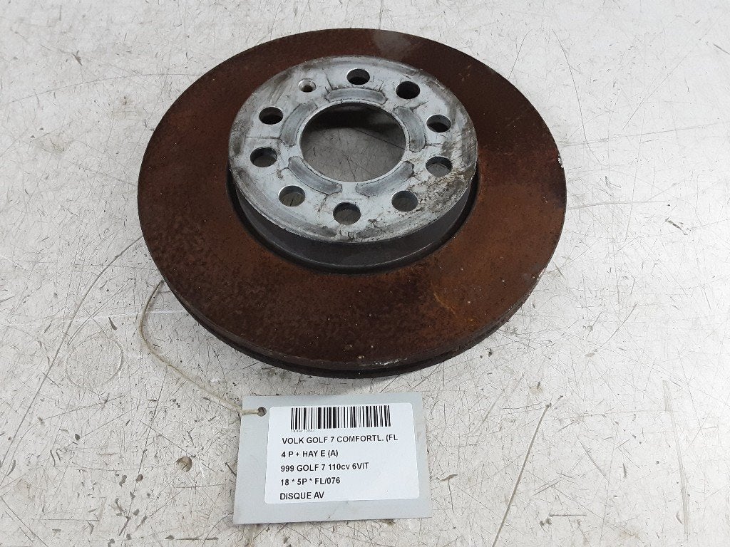 FREIN DISQUE AVANT Volkswagen Golf VII (AUA), Autos : Pièces & Accessoires, Volkswagen, Volkswagen AG, Utilisé, Kundenbetreuung@volkswagen.de