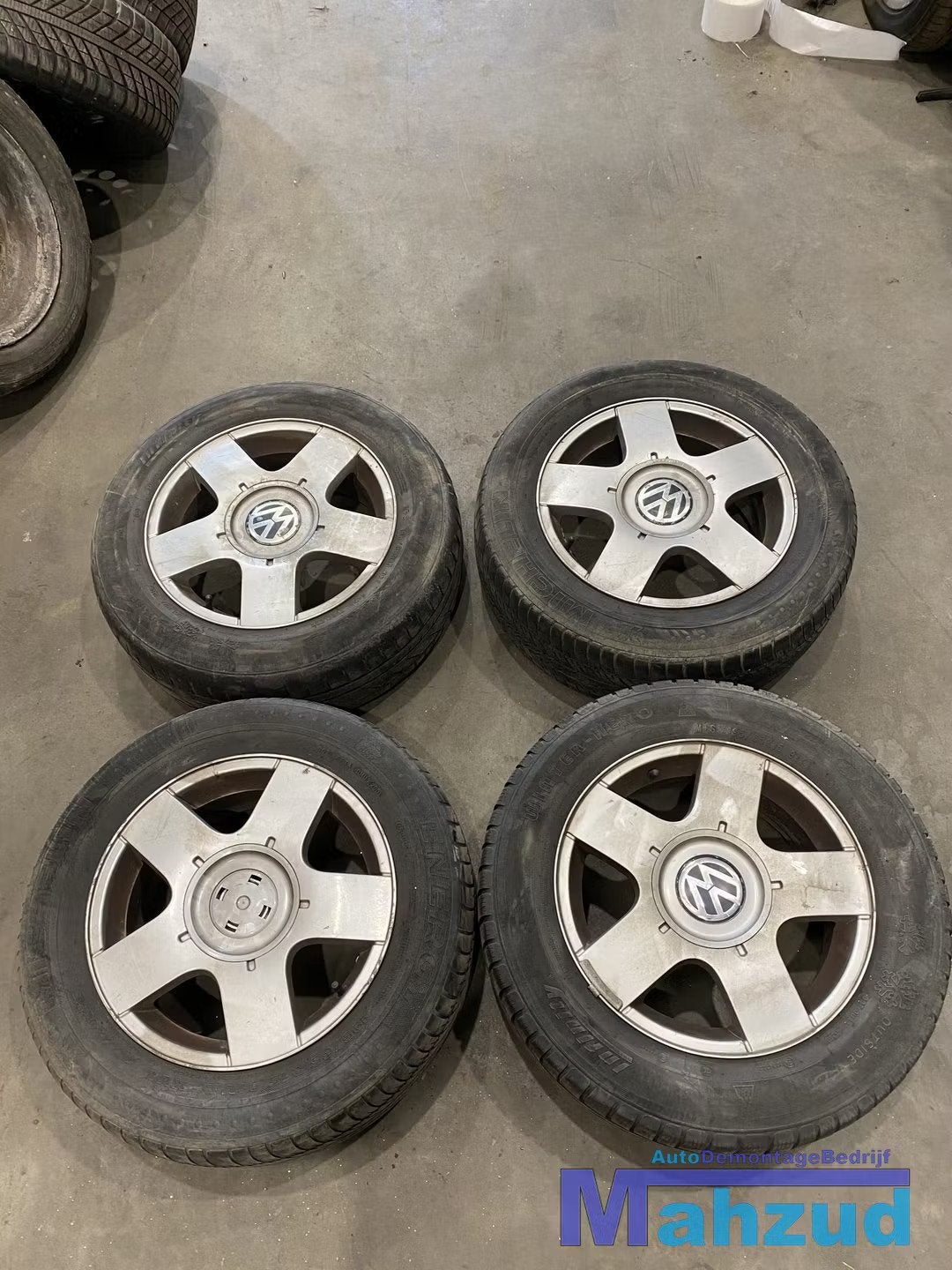 VW GOLF 4 Velgen met banden 5x100 15 inch, Gebruikt, Volkswagen, Volkswagen AG, Vw@volkswagen.de