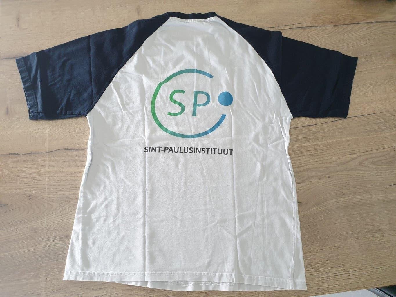Turnt-shirt Sint-Paulusinstituut Herzele maat S, Sport en Fitness, Turnen, Ophalen of Verzenden, Gebruikt