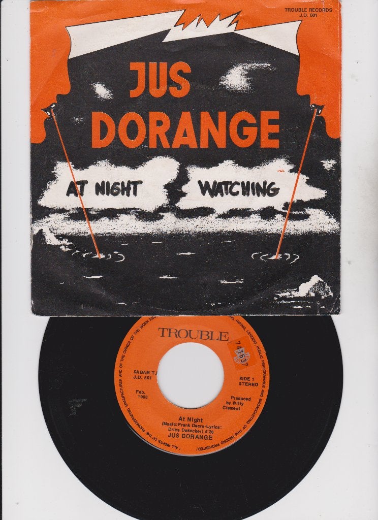 JUS D'ORANGE  1983 Belgian COLD WAVE SYNTH * Private, 7 inch, Ophalen of Verzenden, Zo goed als nieuw, Pop