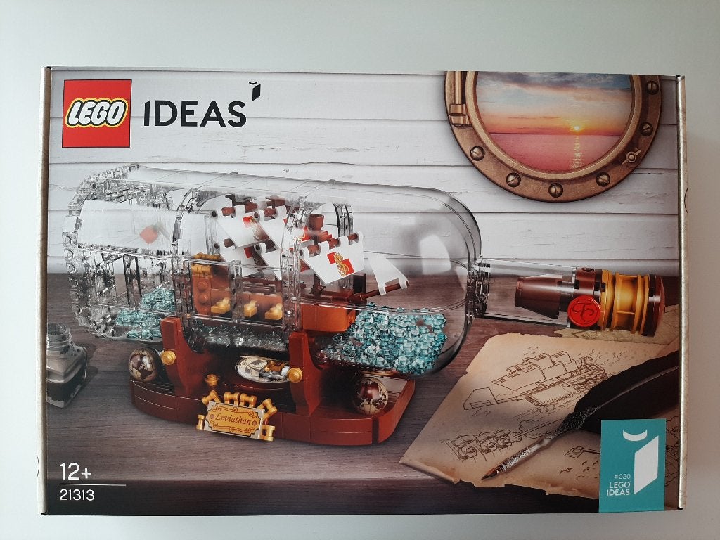 Lego Ideas 21313: schip in fles, Lego, Nieuw, Ophalen of Verzenden, Ideas