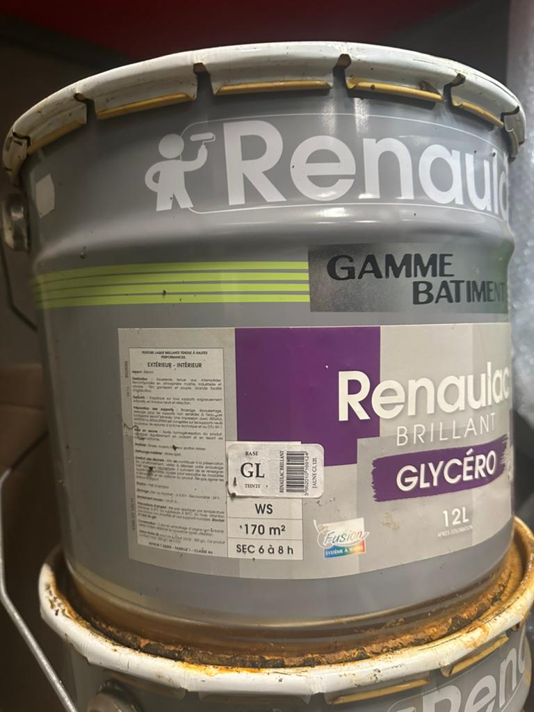 PEINTURE GLYCÉRO PROFESSIONNELLE – RENAULAC BÂTIMENT, Enlèvement, Comme neuf