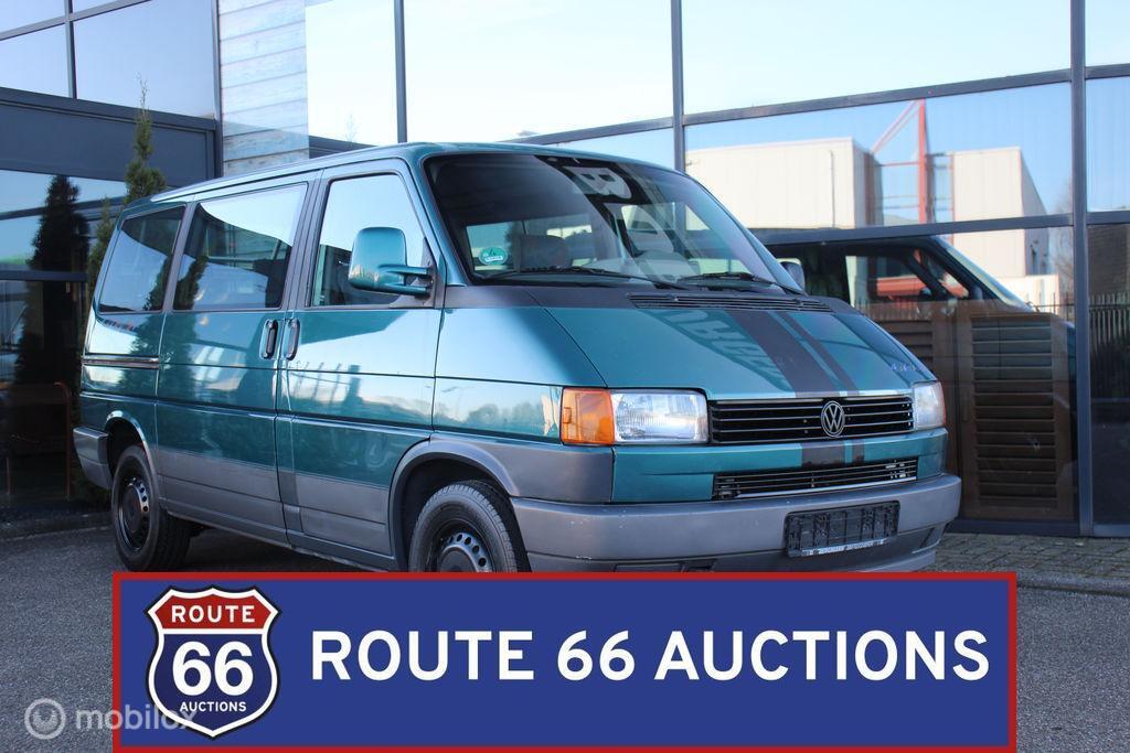 Volkswagen Multivan T4 Allstar | 1995 | Route 66 Auctions, Auto's, Oldtimers, Volkswagen, Zwart, Bedrijf, Handgeschakeld