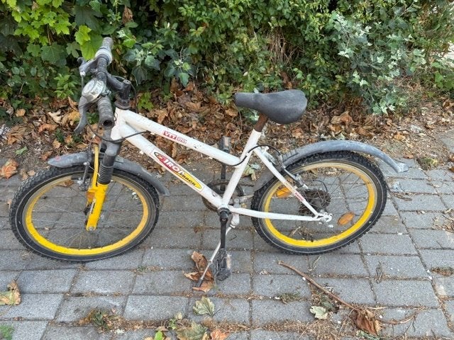 witte fiets, Fietsen en Brommers, 56 cm of meer, Ophalen, Gebruikt