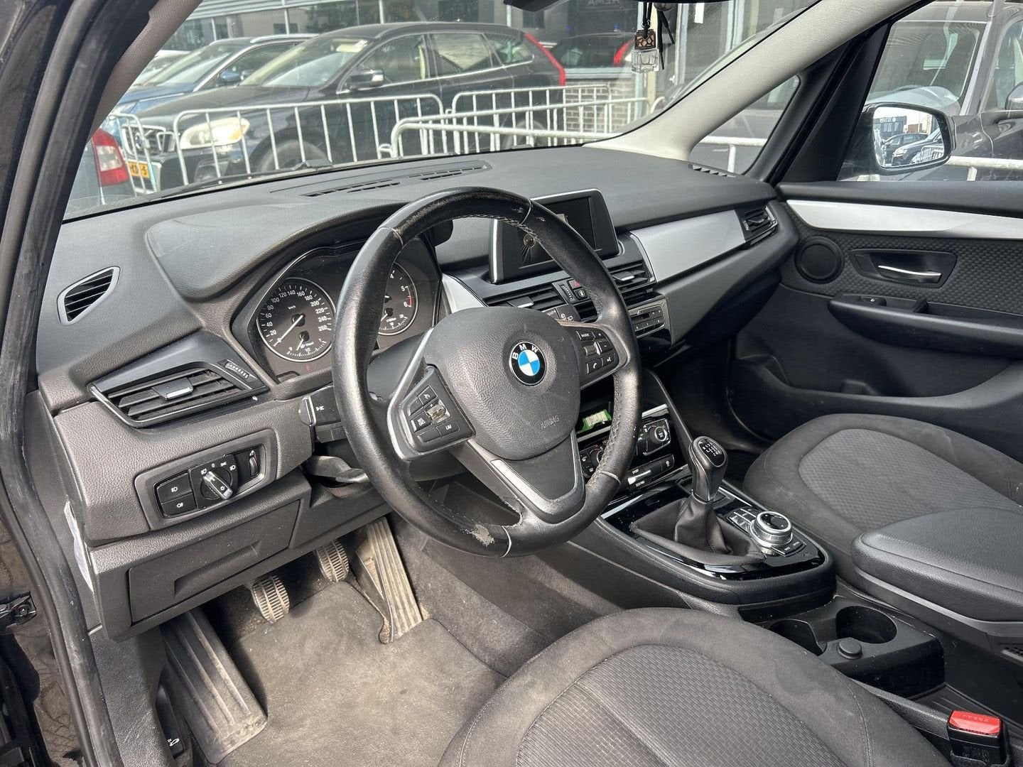 BMW 214 Gran Tourer 2-serie 214d Centennial Executive 7p. |, Auto's, Monovolume, 2 Reeks, Zwart, Navigatiesysteem