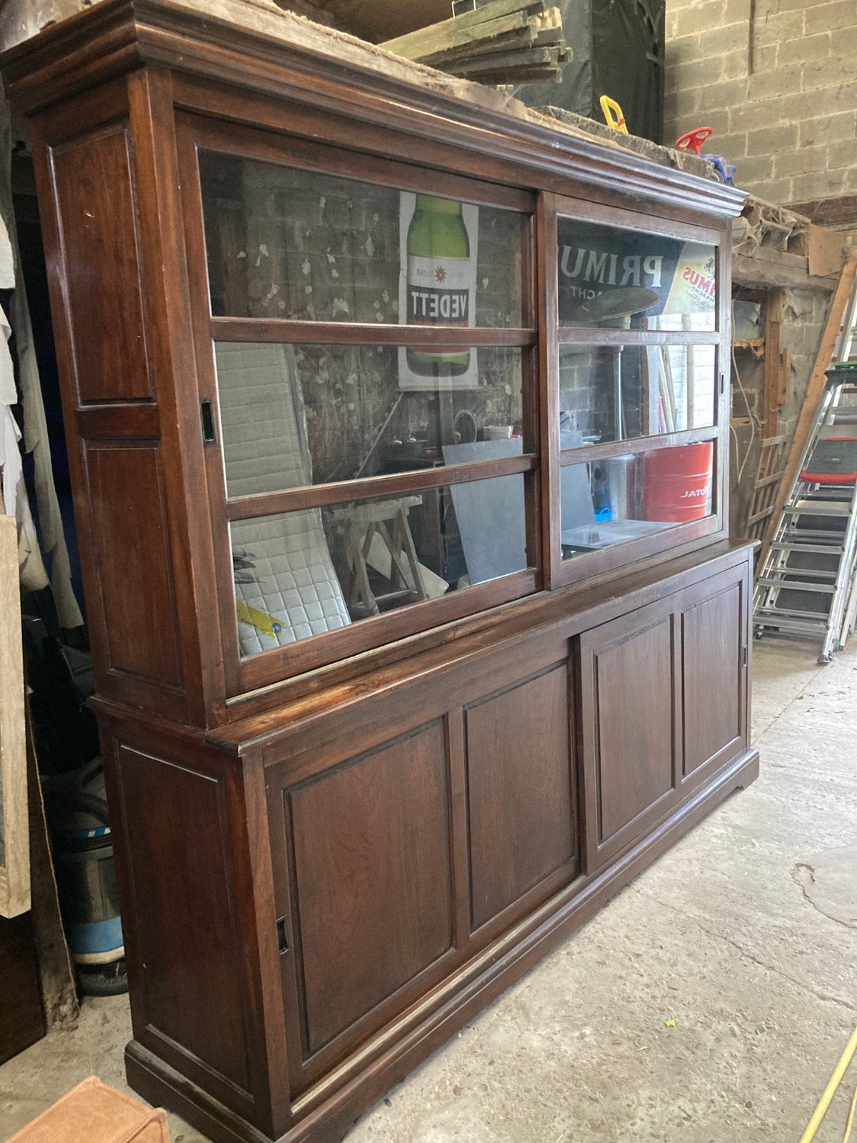 Drank kast dressoir, Ophalen, 200 cm of meer, Rustiek, 200 cm of meer