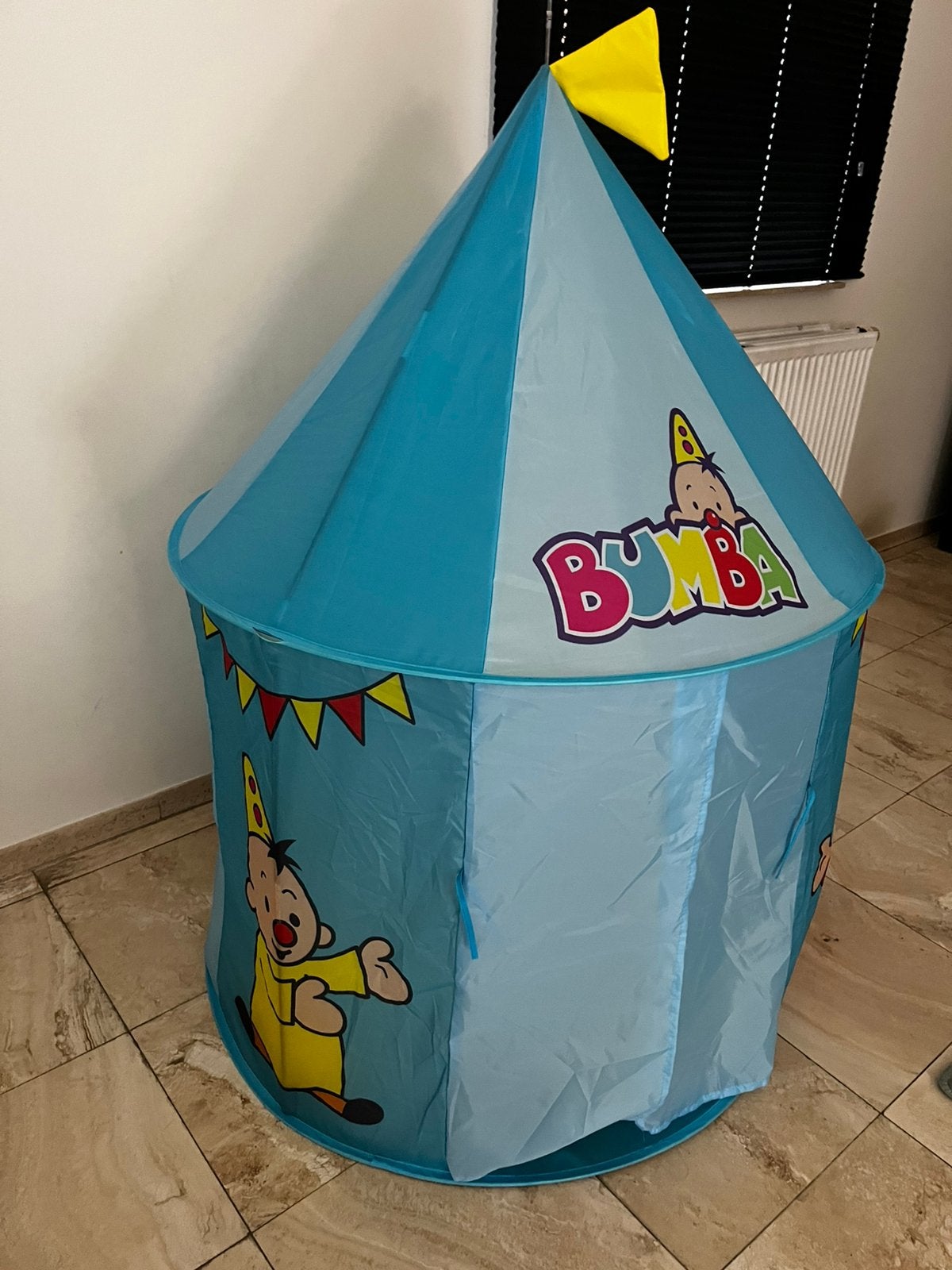 Bumba tent, Ophalen, Zo goed als nieuw