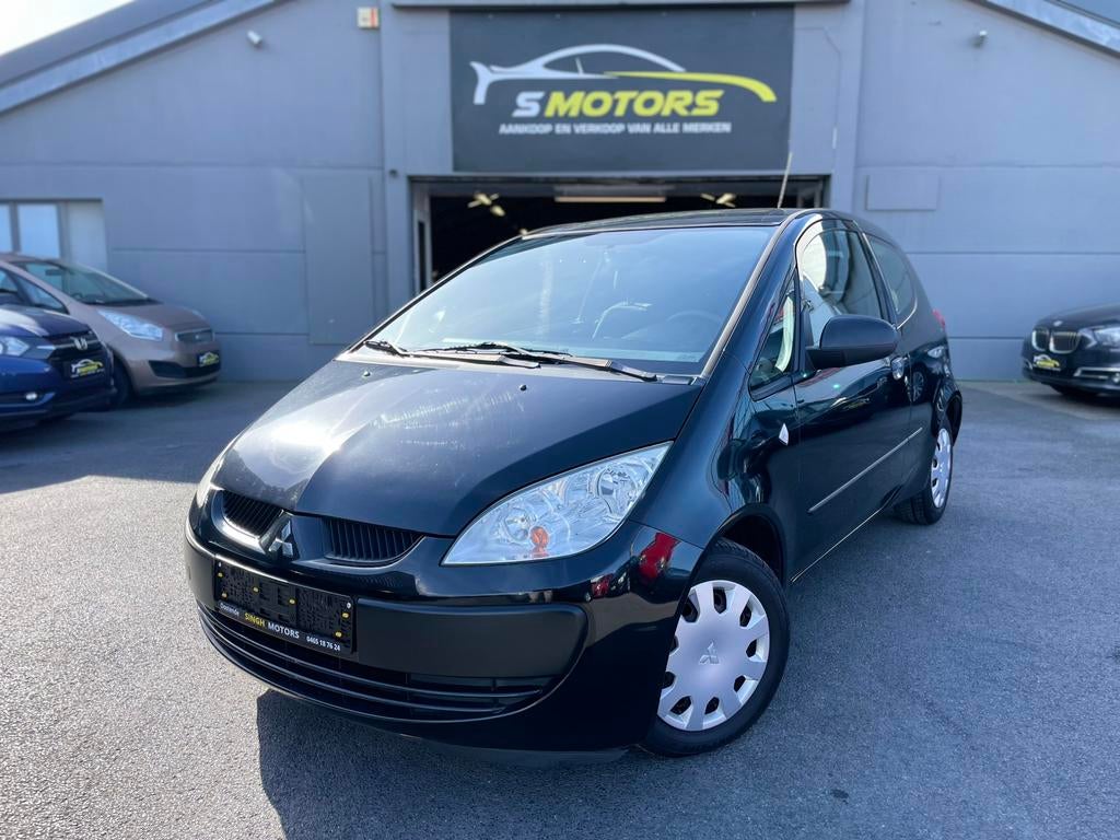 Mitsubishi Colt 1.1i | Airco | Keuring+Carpass | GARANTIE |, Auto's, Mitsubishi, Stof, Coupé, Airbags, Colt