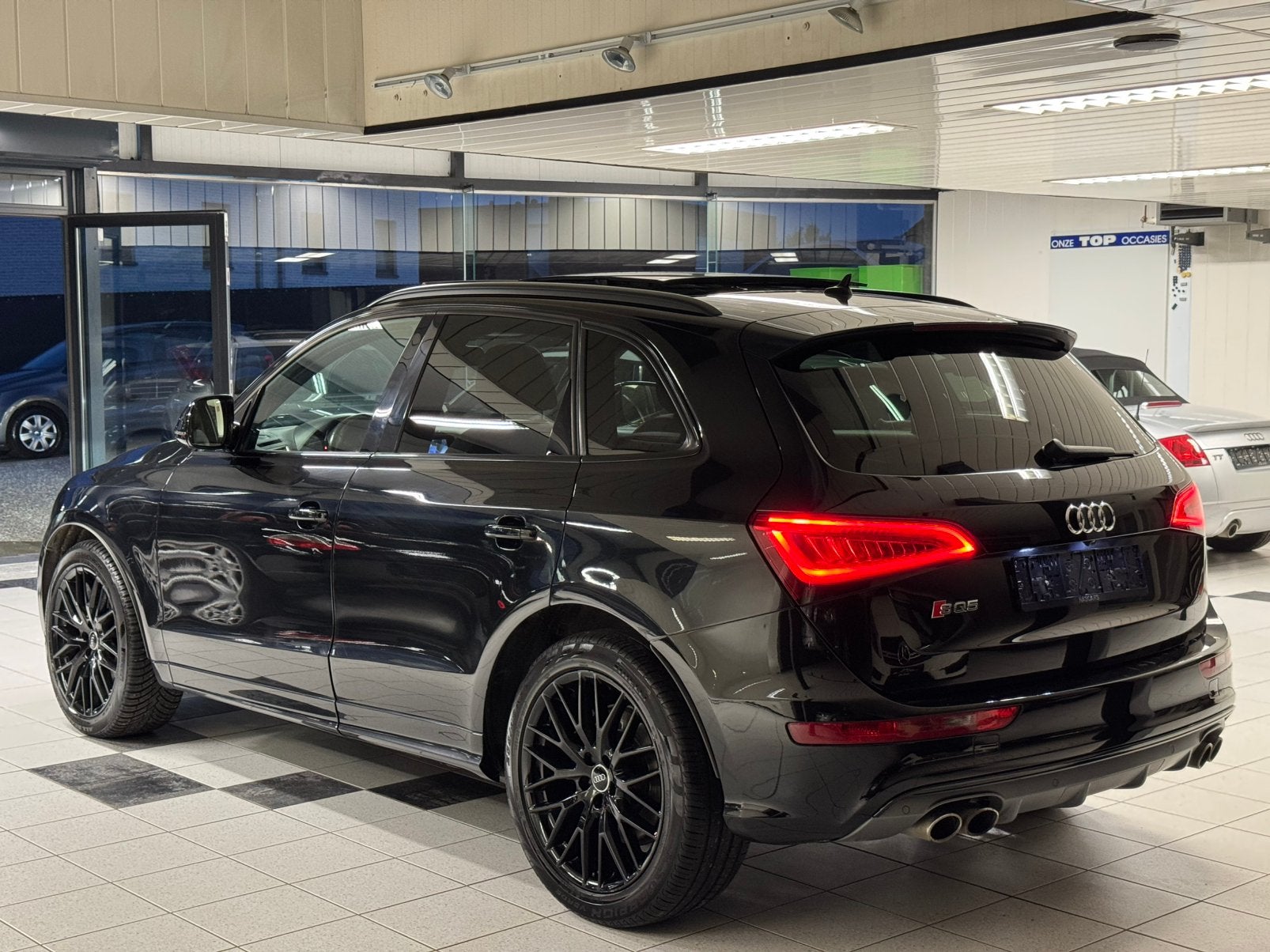 Audi SQ5 3.0 TDI V6 / Lichte vracht / Euro6b, Automaat, Zwart, Bedrijf, Diesel