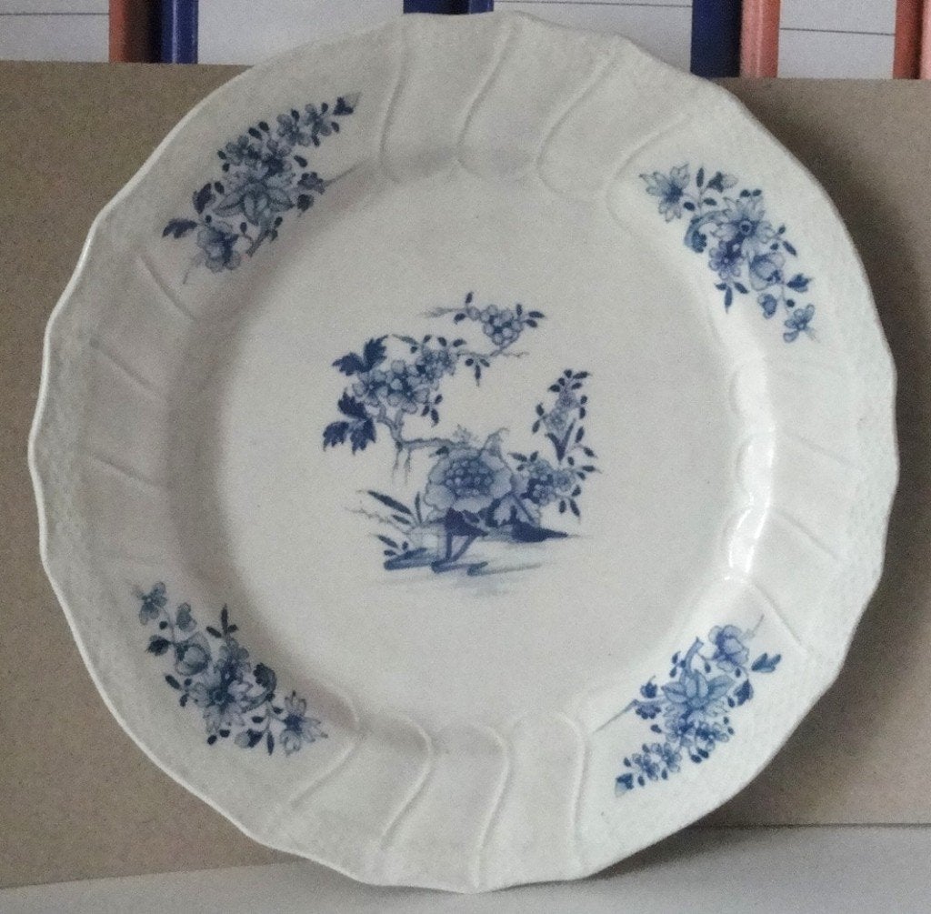 ASSIETTE PORCELAINE de TOURNAI décor "RONDA"3., Antiquités & Art, Enlèvement