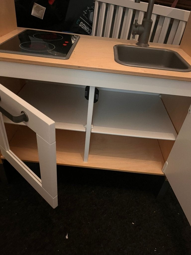 Houten keuken Ikea plus accessoires, Kinderen en Baby's, Ophalen, Zo goed als nieuw, Meubelstuk of Keukentje