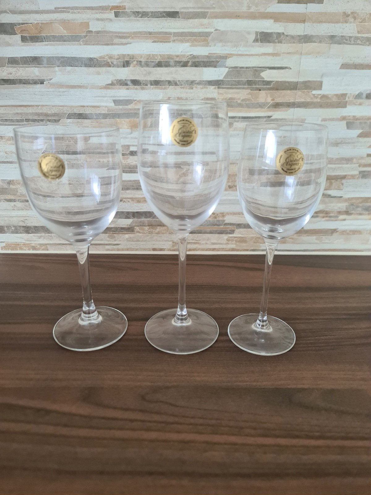 Glasservies cristal d'arques, Ophalen