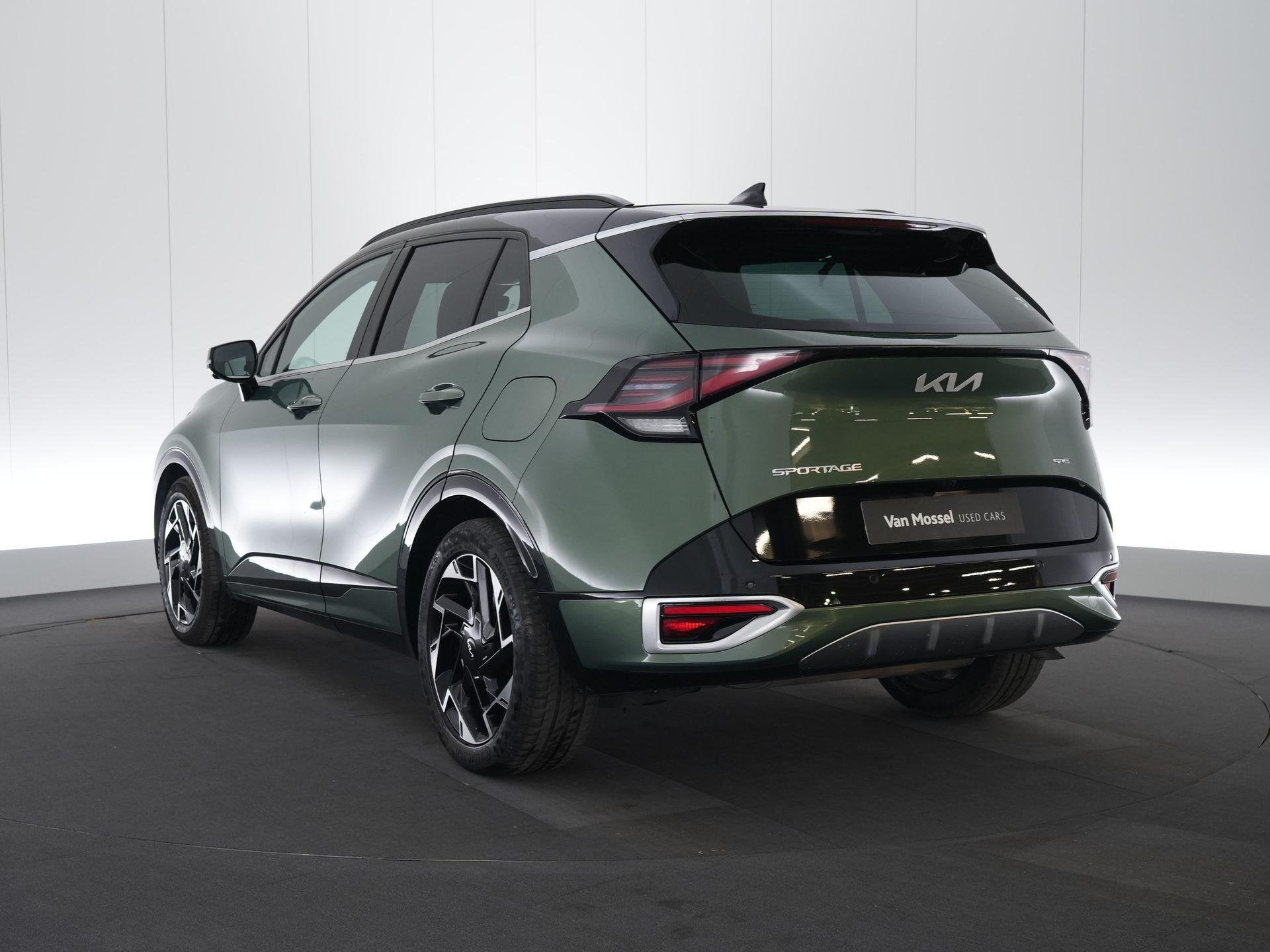 Kia Sportage 1.6 T-GDi 48V 7DCT GT Line (automatique), 110 kW, Entreprise, 1505 kg, Noir
