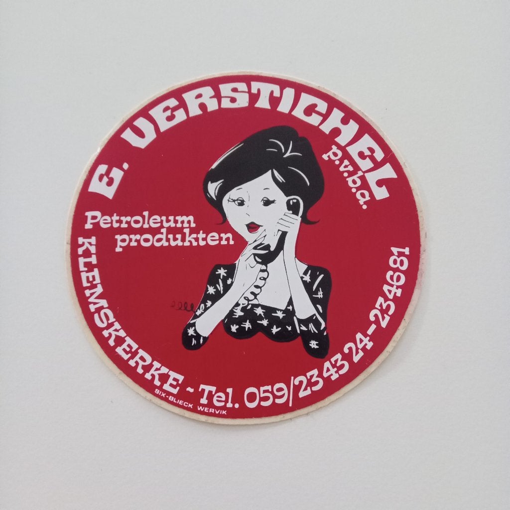 STICKER PETROLIUM  KLEMSKERKE, Collections, Envoi