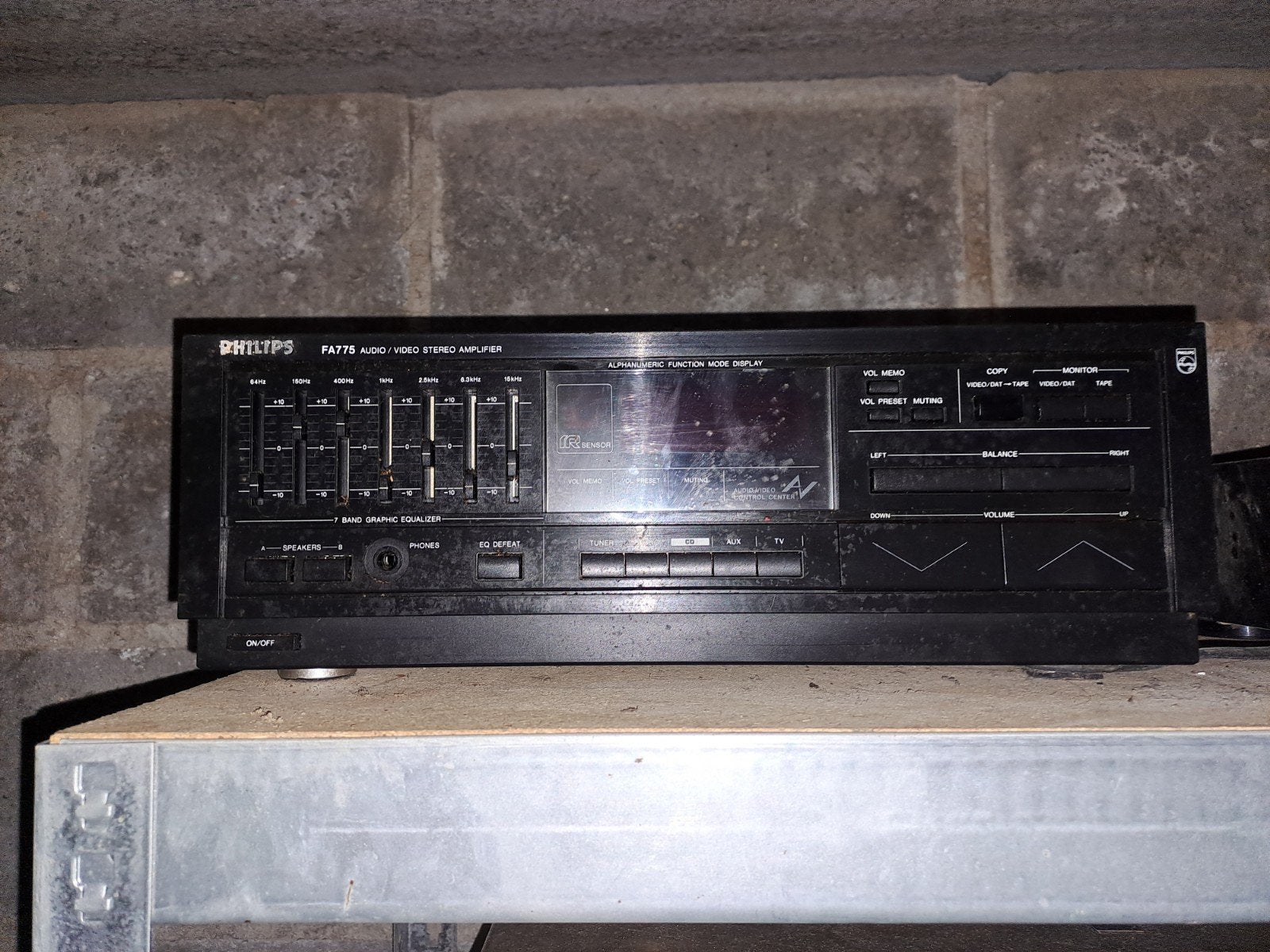 Philips vintage versterker, Enlèvement