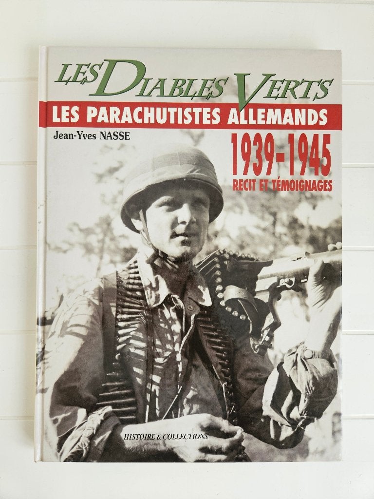 De Groene Duivels: De Duitse parachutisten - 1939-1945, Tweede Wereldoorlog, Jean-Yves Nasse, Ophalen of Verzenden, Zo goed als nieuw