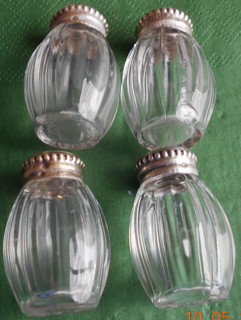 4 zoutvaatjes van Christofle., Antiek en Kunst, Ophalen of Verzenden