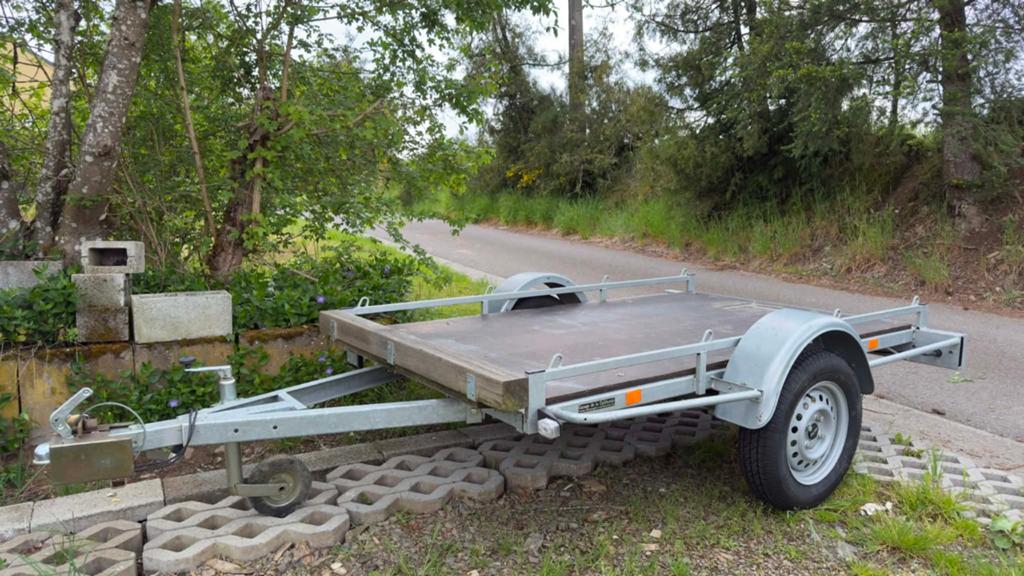 Remorque plateau pour quad, Auto diversen, Aanhangers en Bagagewagens, Ophalen
