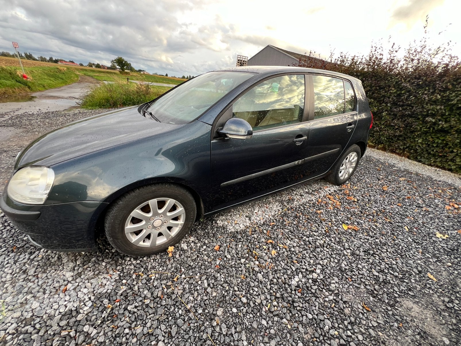 Vw Golf 5 diesel cuir beige bon état général, Cuir, Achat, Beige, Euro 4