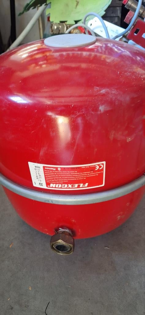 Expansievat flexcom 35 liter, Ophalen