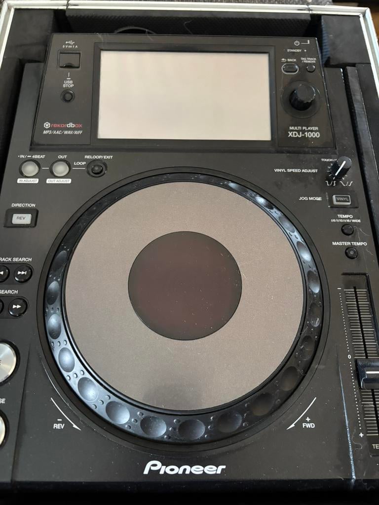 Xdj 1000  + flightcase, Musique & Instruments, Enlèvement ou Envoi, Comme neuf