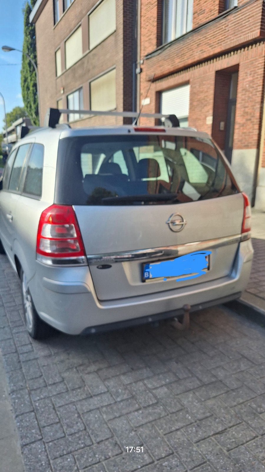 opel zafira, Auto's, Leder, Zafira, Grijs, Particulier