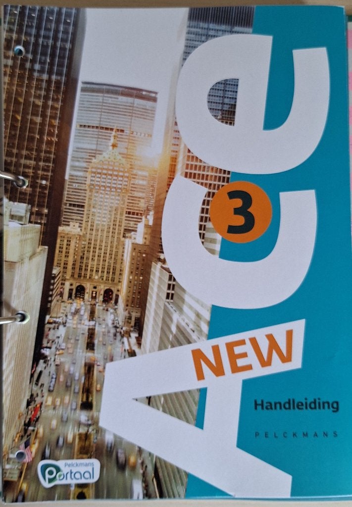 New Ace 3 - HANDLEIDING, Livres, Livres scolaires, Enlèvement ou Envoi, Anglais, Comme neuf, Secondaire