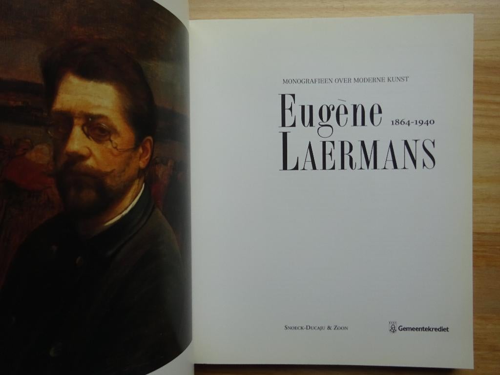 Eugène Laermans, Gemeentekrediet, Passage 44 Brussel, 1995, Enlèvement ou Envoi, Comme neuf, Peinture et dessin