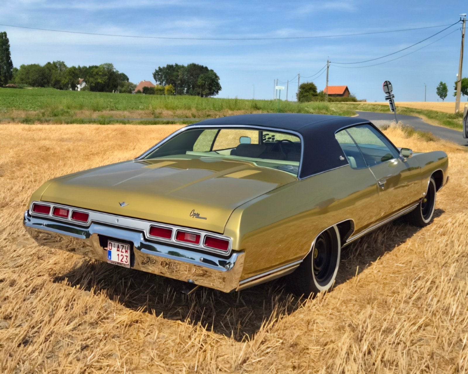 Prachtige Chevrolet Caprice coupe 400ci 1971, foto 2