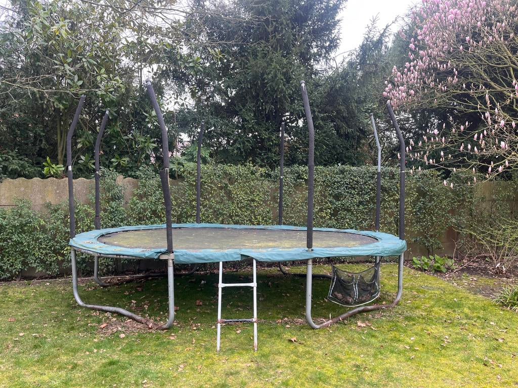 Trampoline jumpking, Ophalen, Gebruikt