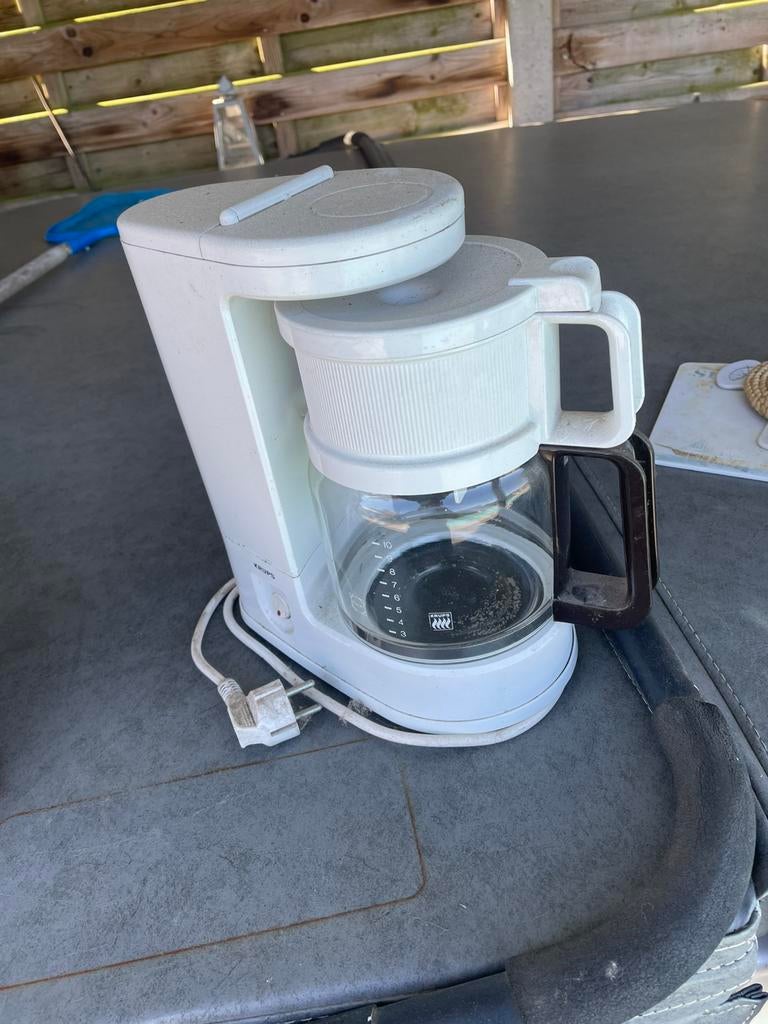 Koffiemachine, Ophalen, Zo goed als nieuw