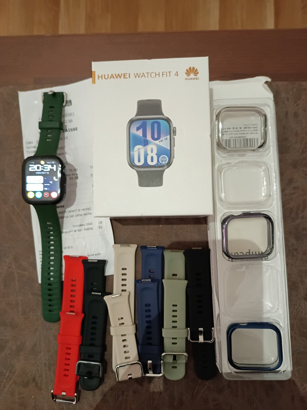 montre connectée huawei watch fit 4, Bijoux, Sacs & Beauté, Enlèvement ou Envoi