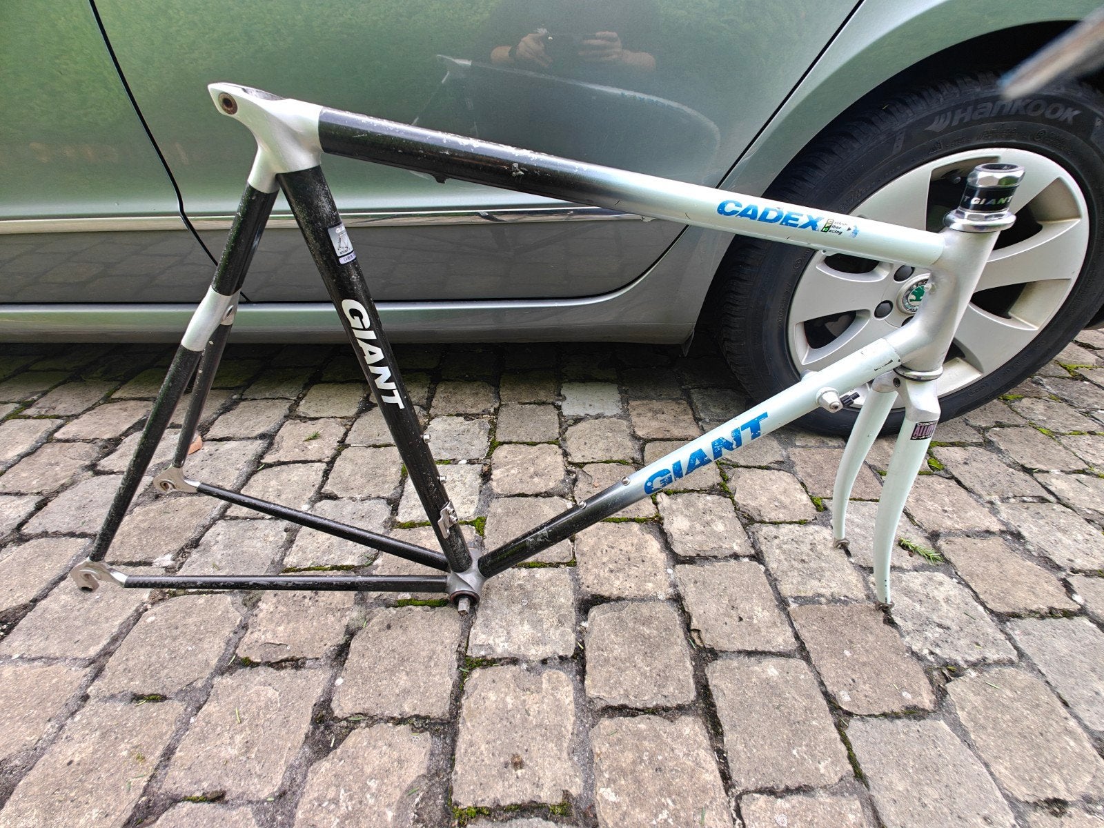giant cadex frame maat 58 ct, Fietsen en Brommers, Ophalen, Frame, Carbon