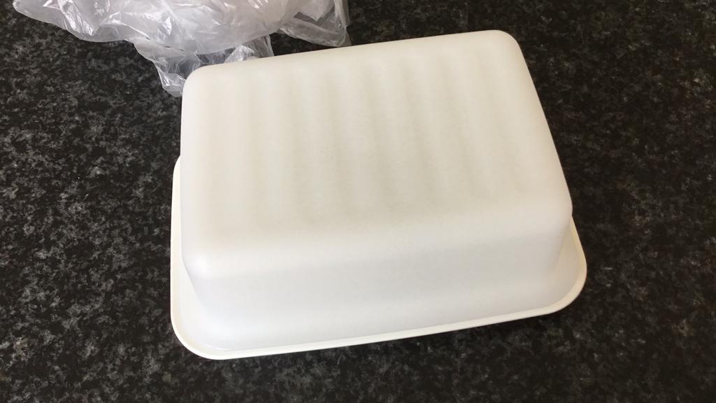 Tupperware Botervloot wit, Ophalen of Verzenden, Nieuw, Wit